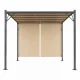 MultiGarden 3x4 m tērauda dārza pergola, bēša