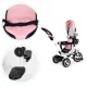 Ecotoys JM-066-9L PINK bērnu trīsritenis, rozā