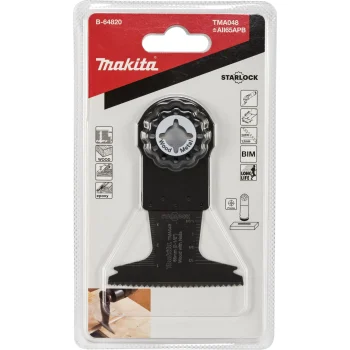 Iegremdējamais zāģa asmens Makita TMA048 B-64820 Starlock 65 mm koksnei un metālam