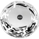 Alessi Barknest apaļš nerūsējošā tērauda grozs bļoda BM02, sudraba, 21 cm