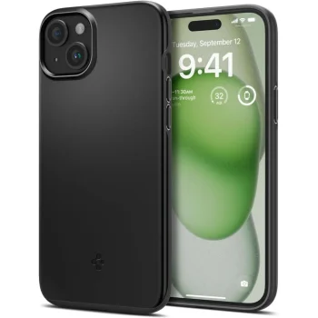 TPU vāciņš Spigen iPhone 15 Plus, melns