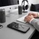 Tech-Protect Magmat Magsafe CC vāciņš iPhone 17 / 18 Pro Max, melns caurspīdīgs