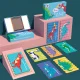 Bakalu Dinozauri koka kociņu puzle KZ0916