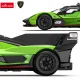 Rastar Lamborghini SC63 LMDH radiovadāms auto 1:14, melns/zaļš