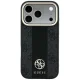 Guess 4G Stripe Round and Classic Logos MagSafe vāciņš iPhone 17 Pro Max / 18 Pro Max, melns