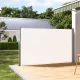 Izvelkama sānu markīze 300x180 cm dārza aizslietnis terasei, bēša