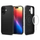 Spigen Thin Fit Mag vāciņš iPhone 17 ar MagSafe, melns