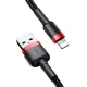 Baseus Cafule USB uz Lightning Kabelis, 1.0 m, 2.4A, Sarkans/Melns