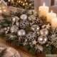 Ziemassvētku eglītes bumbas 6cm plastmasas 16 gab. sudraba