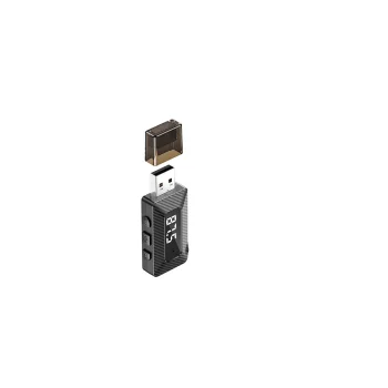 XO BCC16 Bluetooth 5.3 FM raidītājs ar MP3 / USB, Melns