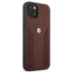 BMW iPhone 13 / 14 / 15 vāciņš Curve Perforate, sarkans