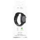 Puro Icon silikona siksniņa Apple Watch 42 / 44 / 45 / 49 mm, 2 gab., melna