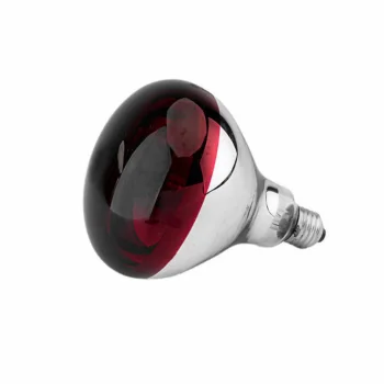 Infrasarkanā sildīšanas spuldze 150W E27, sarkana