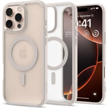 Vāciņš Spigen Ultra Hybrid Mag paredzēts iPhone 16 Pro Max 6.9", MagSafe, matēts titāns