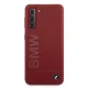 BMW Samsung Galaxy S21+ vāciņš Silicone Signature Logo, sarkans