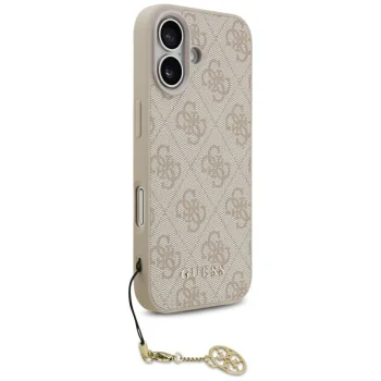 Guess 4G Charms Collection MagSafe vāciņš iPhone 17, rozā