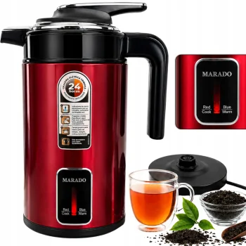 Elektriskā tējkanna 3.5L 1500W, sarkana