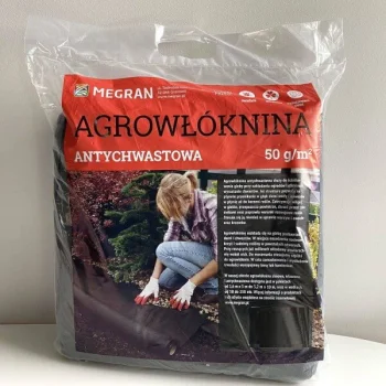 Agroplēve nezāļu ierobežošanai 50 g/m², 3.2 × 10 m, melna