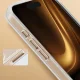 Vāciņš Clear Thin Mag priekš iPhone 17 Air 6.6\", zelta