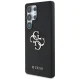 Guess Grained Big 4G Logo vāciņš Samsung Galaxy S25 Ultra melns