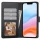 Tech-Protect Xiaomi 15T atverams vāciņš maciņš grāmatiņa Wallet Case, melns