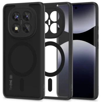 Tech-Protect MagMat MagSafe vāciņš Xiaomi Redmi Note 14 Pro+ 5G, Matte Black