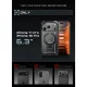 Supcase UB Grip Mag MagSafe vāciņš iPhone 18 Pro / 17 Pro ar statīvu, melns