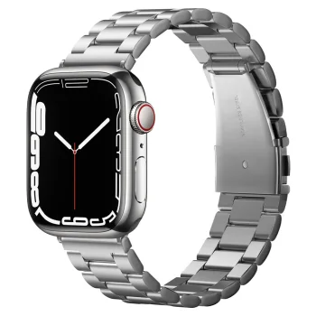 Spigen Apple Watch (42/44/45/49 mm) siksniņa Modern Fit, sudraba