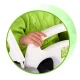 Bērnu šūpoles 3in1 Ricokids, pelēki baltas