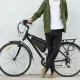Wozinsky WBB15BK velosipēda rāmja soma 3.5L, pelēka