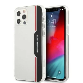 AMG Electroplate Vertical vāciņš iPhone 12 / 12 Pro - caurspīdīgs