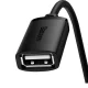 Baseus USB 2.0 pagarinātājs 0.5m AirJoy Series, melns