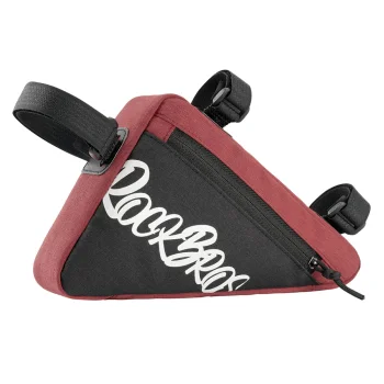 Rockbros G001 Flash Journey velosipēda rāmja soma 0.8 l, sarkana