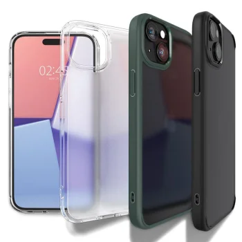 Spigen iPhone 15 Plus vāciņš Ultra Hybrid, sarkans