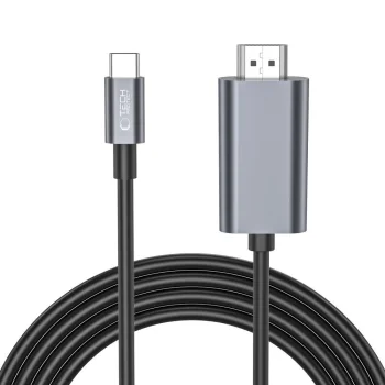Tech-Protect UltraBoost USB-C uz HDMI 4K 60Hz kabelis 2m, melns