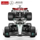 Rastar Mercedes AMG F1 W15 E tālvadības automašīna, 1:12, sudraba