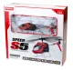 SYMA S5 3CH tālvadības helikopters, sarkans
