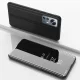Atverams vāciņš Clear View Case priekš Xiaomi 12 Lite, melns