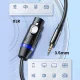 Audio kabelis Orico AXKF 3.5 mm mini jack uz XLR ligzdu 5 m, melns