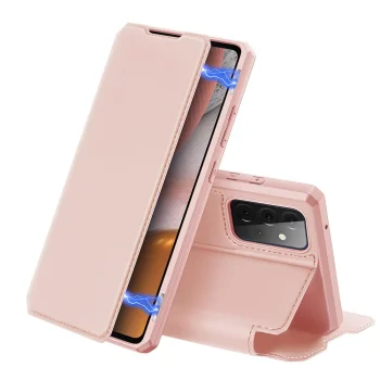 Dux Ducis Skin X atverams vāciņš Samsung Galaxy A72 4G rozā