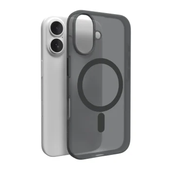 Puro Daylight MagSafe silikona vāciņš iPhone 16 Plus, melns