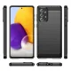 Elastīgs TPU vāciņš Samsung Galaxy A73 Carbon Case, melns