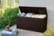 Dārza mantu kaste KETER COMFY 270L, brūna