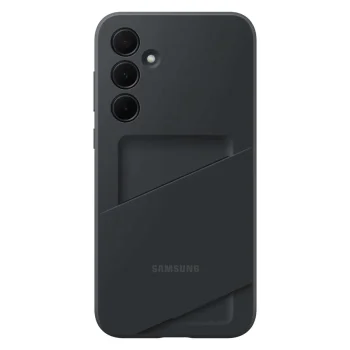 Original Samsung Galaxy A35 ( SM-A356E/DS ) Card Slot Cover Case, Black (EF-OA356TBEGWW) | Oriģināls Telefona...
