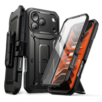 Aizsargvāciņš Supcase Unicorn Beetle Pro priekš iPhone 18 Pro Max / 17 Pro Max, Melns