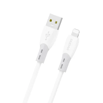 Dudao L25SL USB-A uz Lightning kabelis 30W 1m, balts