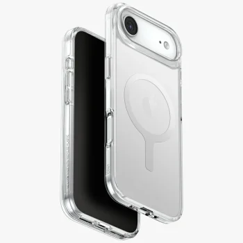 Uniq Clario Magclick Charging vāciņš telefonam iPhone Air, caurspīdīgs