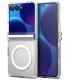 Ringke Fusion Flap Magnetic vāciņš priekš Samsung Galaxy Z Flip 8, caurspīdīgs