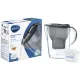 Ūdens filtra krūze Brita Marella 2.4 l, pelēka