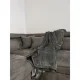 Ruhhy 00022695 mīksts un biezs pleds 160x200 cm, pelēks
